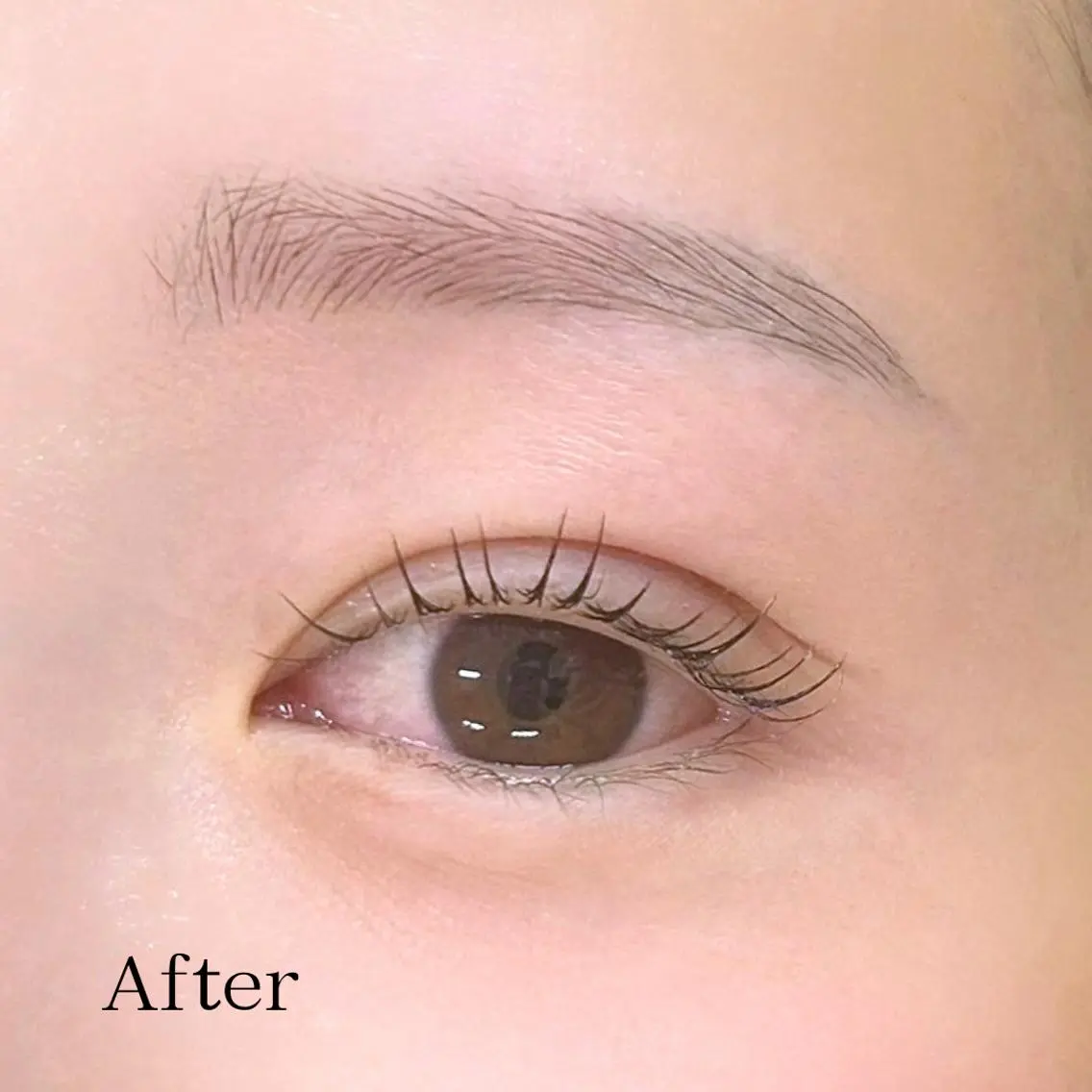 マツエク・マツパ 一重×まつ毛パーマ 骨格似合わせ眉WAX 眉まつ毛専門/あすみの眉毛・アイブロウイメージ