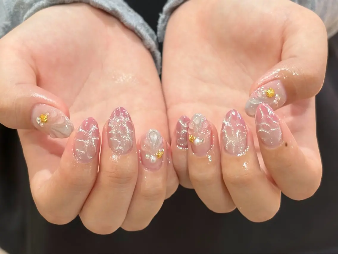 ネイル ハンドネイル Bianca栄店 はるなのネイルデザイン