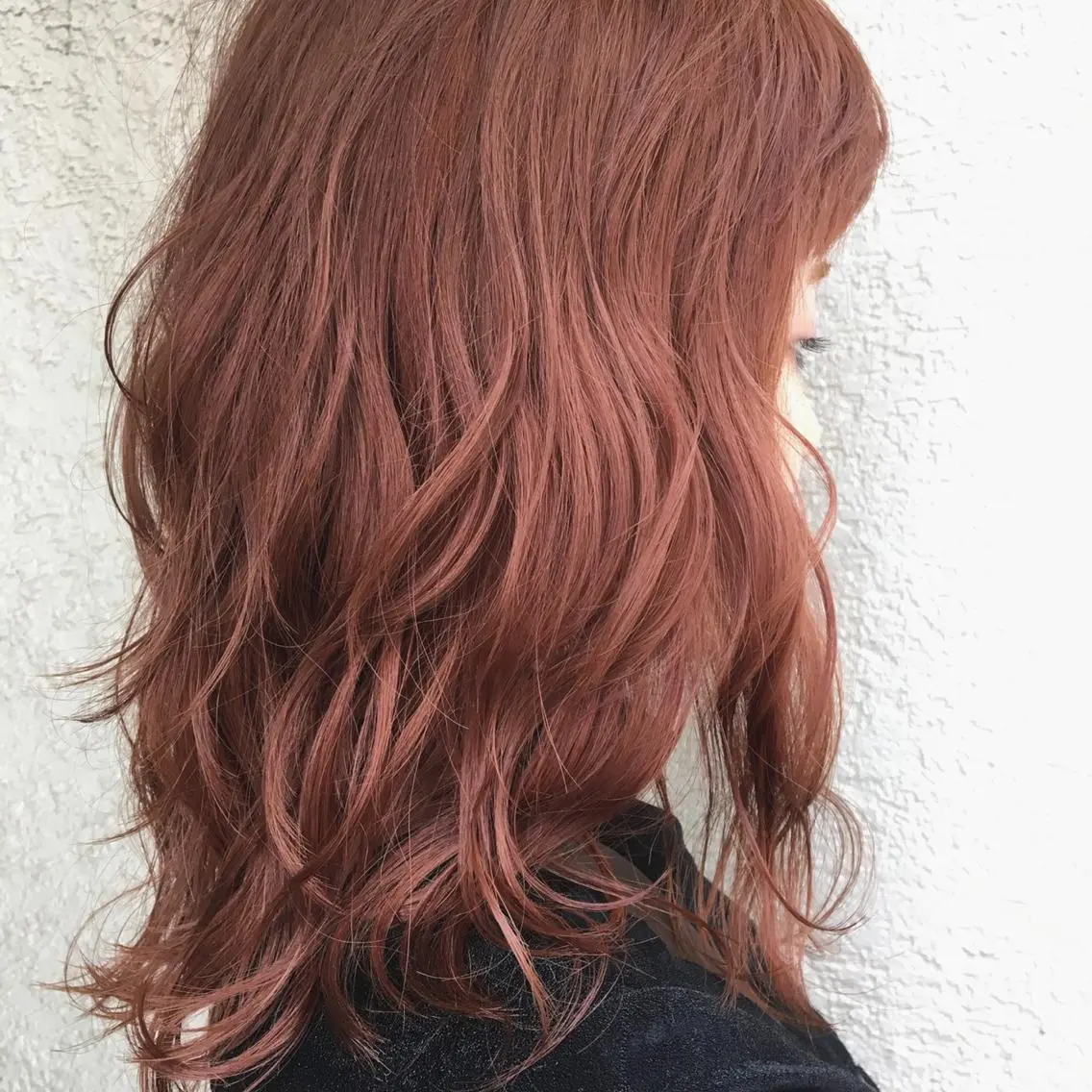 ミディアム カラー 艶髪・酸性ストレート フリツのヘアスタイル