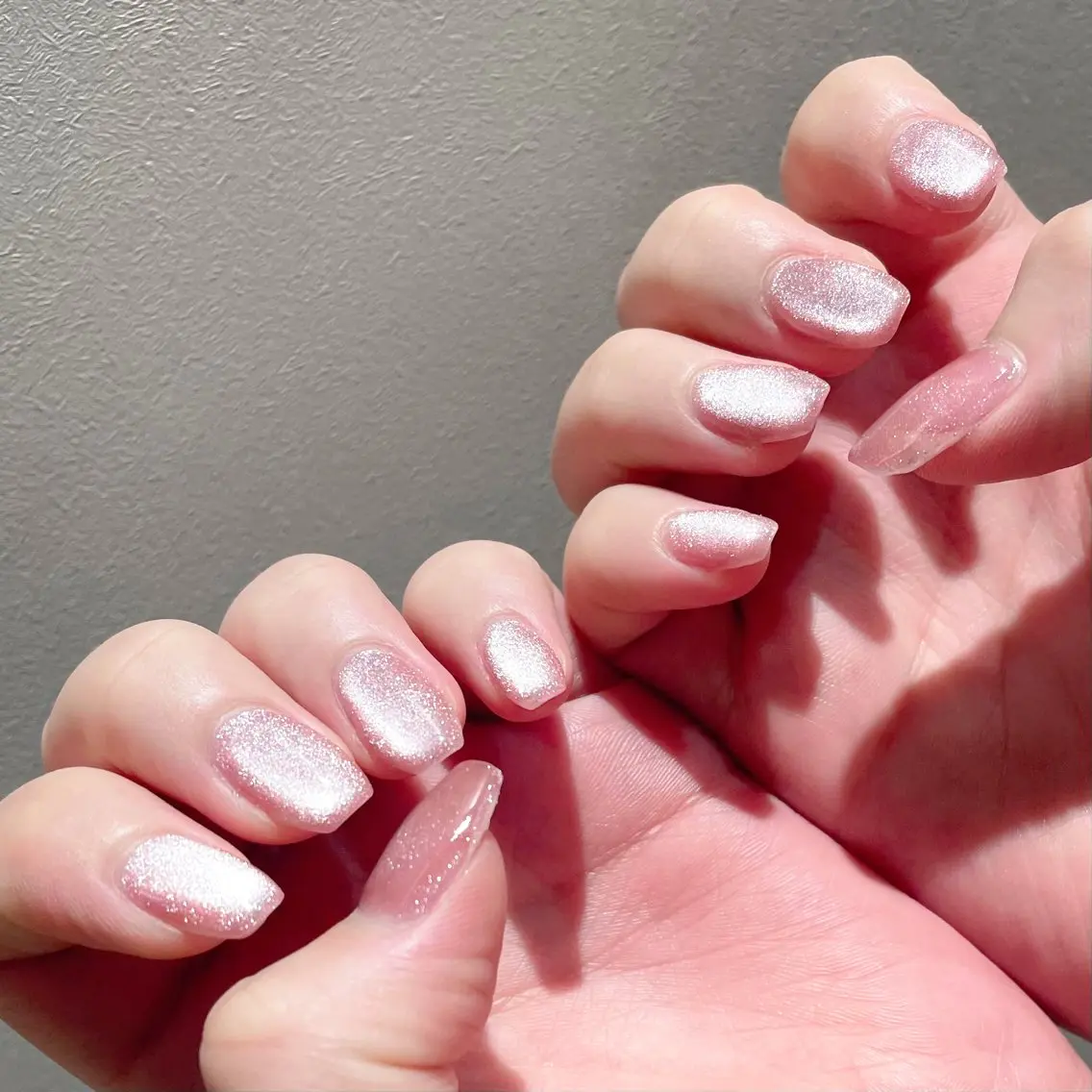 ネイル Rika🌼 シンプル•マグネットのネイルデザイン