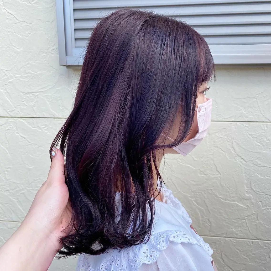 ミディアム カット ヘアカラー トリートメント 枚方 tomee 🦋南部 しほ🦋のヘアスタイル