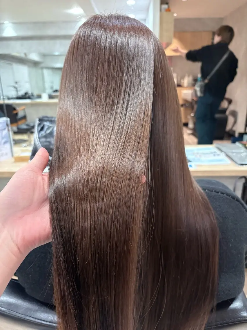 ロング カラー すずき🐈⬛🎀 こうた‼️のヘアスタイル