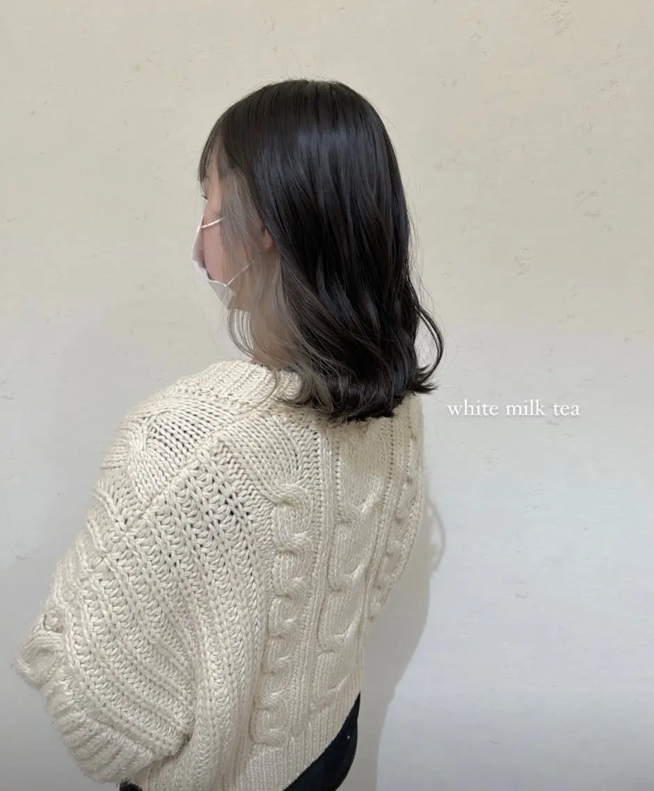 ミディアム NANA Rimのヘアスタイル