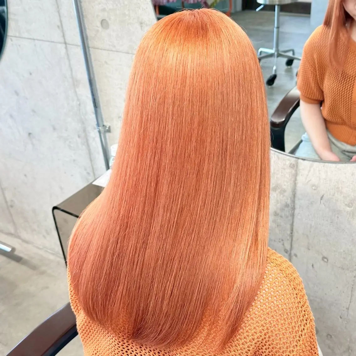 ロング カラー ブリーチ ヘアカラー トリートメント ✨ブリーチカラー× 艶髪SUZU🛼🫧のヘアスタイル