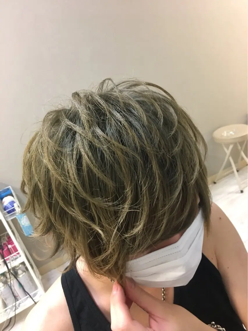 メンズ ヘアセット SALOWIN高崎店 /湯浅泳作のヘアスタイル