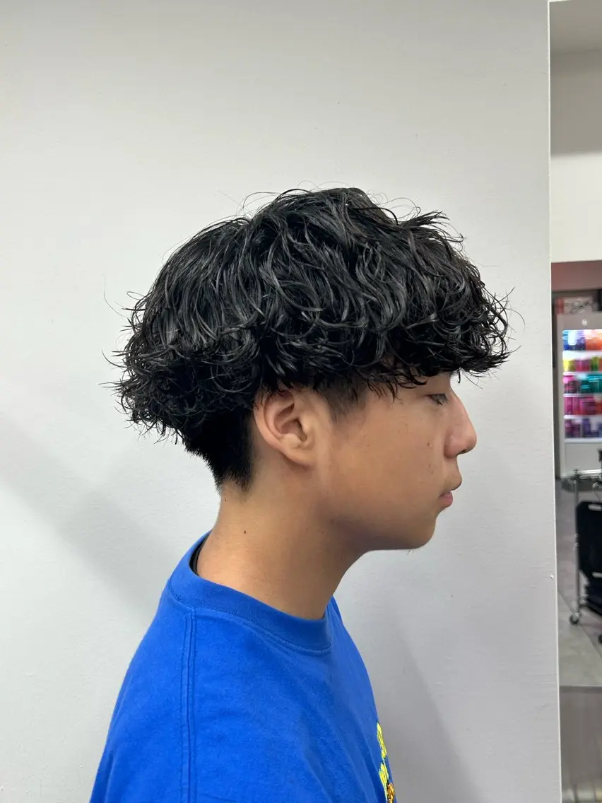 パーマ メンズ カット パーマ パーマ支持率No.1 ❤️🔥安成弾のヘアスタイル