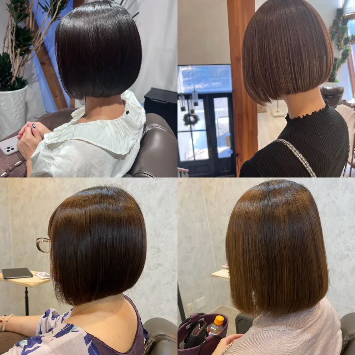 似合わせボブカット☆ご自宅で使えるミニオイル付き☆の写真