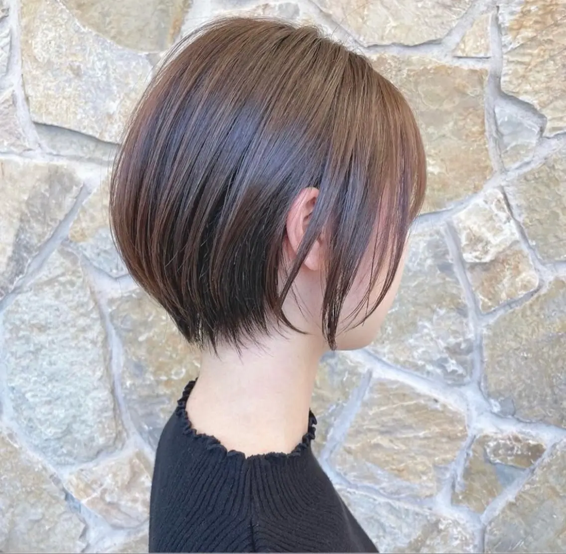 ショート カラー ORO千里山店/ 里見愛梨のヘアスタイル