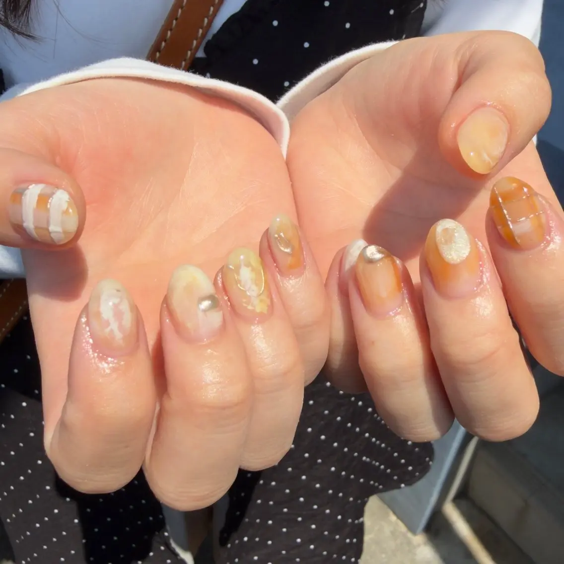ミディアム 春日井ネイルサロン iroのネイルデザイン