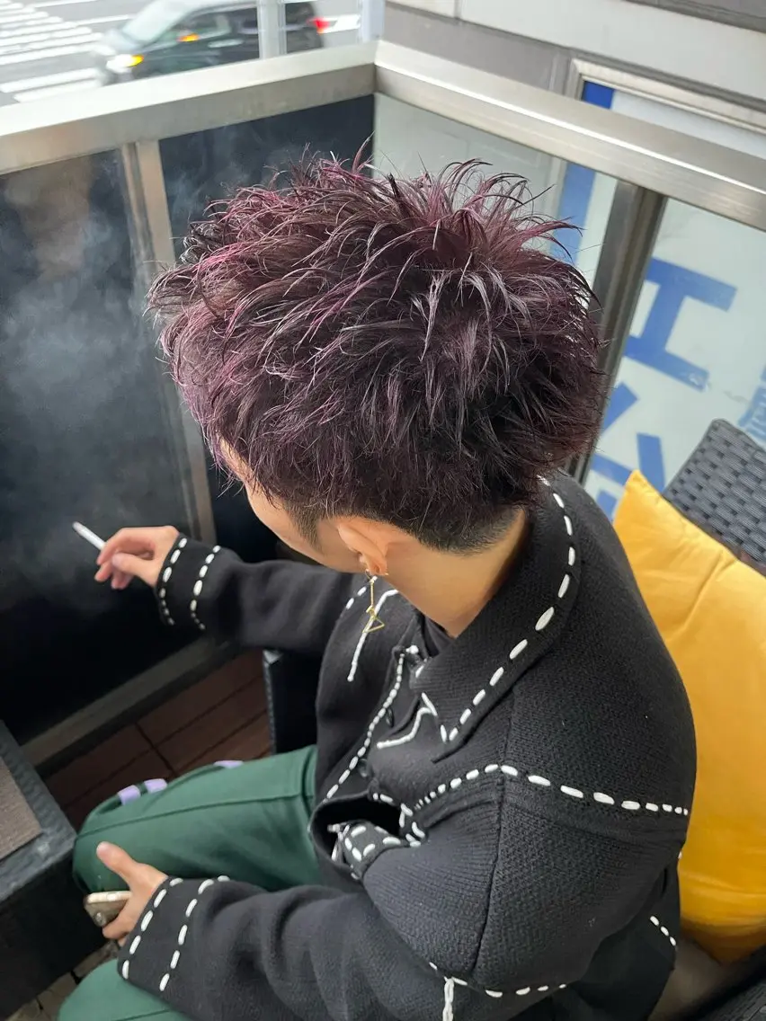 カラー メンズ ANDIAMO SAKAE🍁楓のヘアスタイル