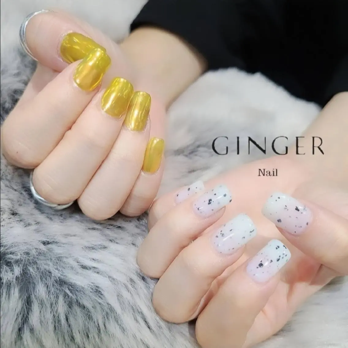 ネイル ハンドネイル GINGER  斎藤舞のネイルデザイン