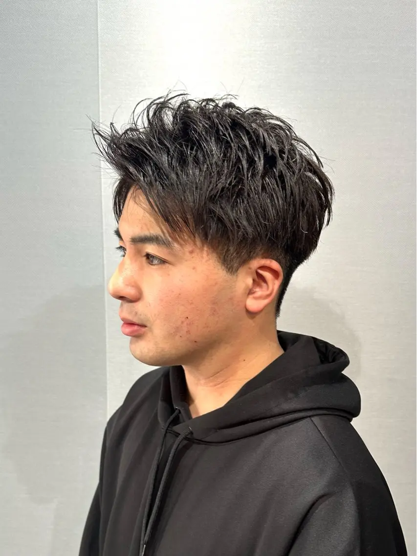 ショート メンズ メンズ就活ヘア ショートヘア メンズの悩み解決専門 柏パーマ職人/曽我尾のヘアスタイル