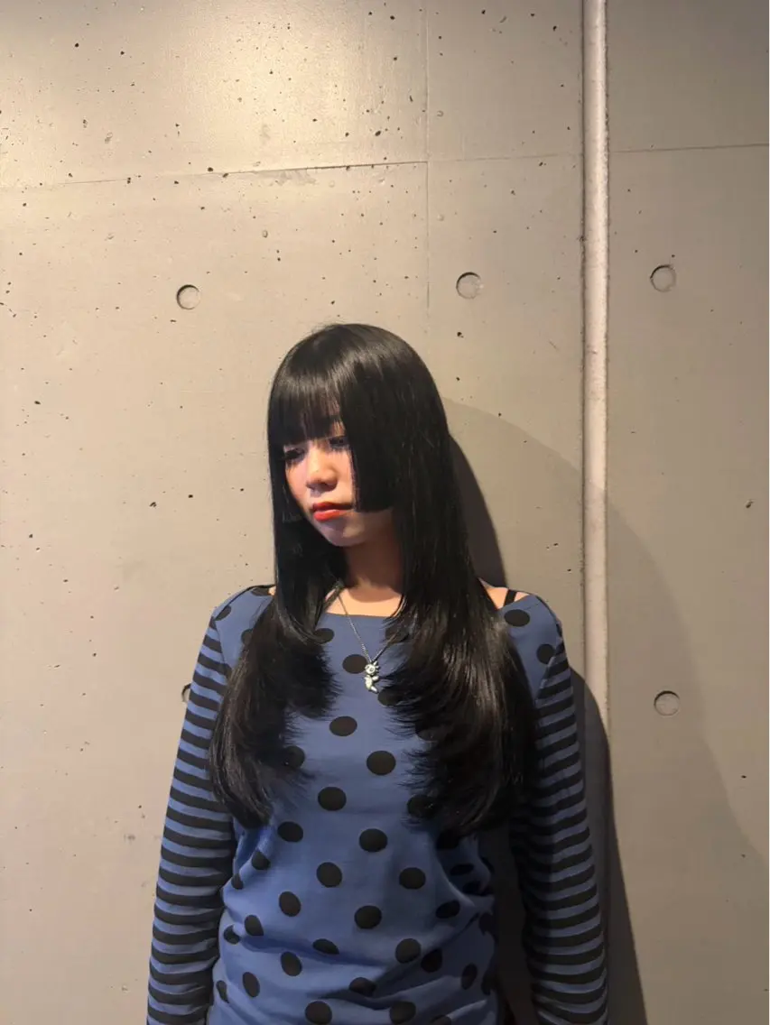 ロング レイヤーカット ✨髪質改善✨ 莉子のヘアスタイル