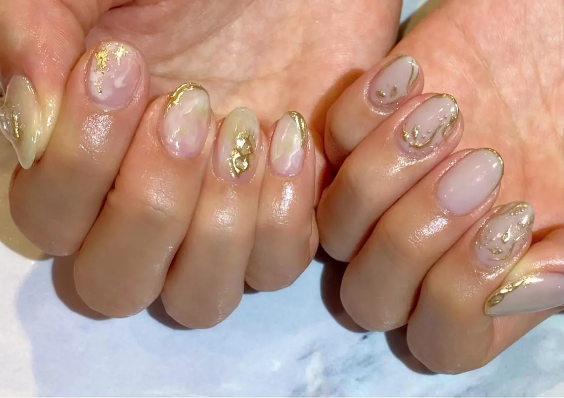 ネイル ハンドネイル Lino+ ネイル&よもぎ蒸しのネイルデザイン