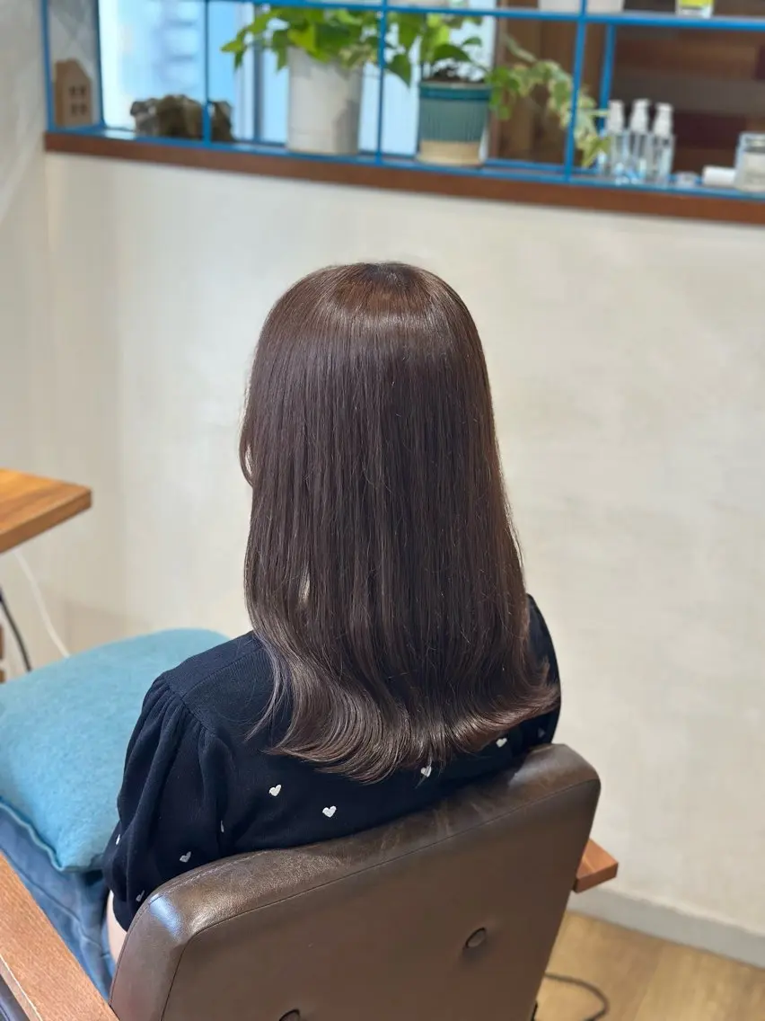 ミディアム カラー ヘアカラー ヘッドスパ 艶髪🫧極上スパ /nanaのヘアスタイル