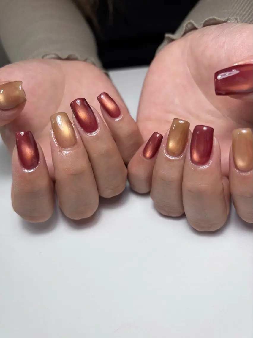 ネイル マグネットネイル ハンドネイル is..nail 🌷sonokoのネイルデザイン