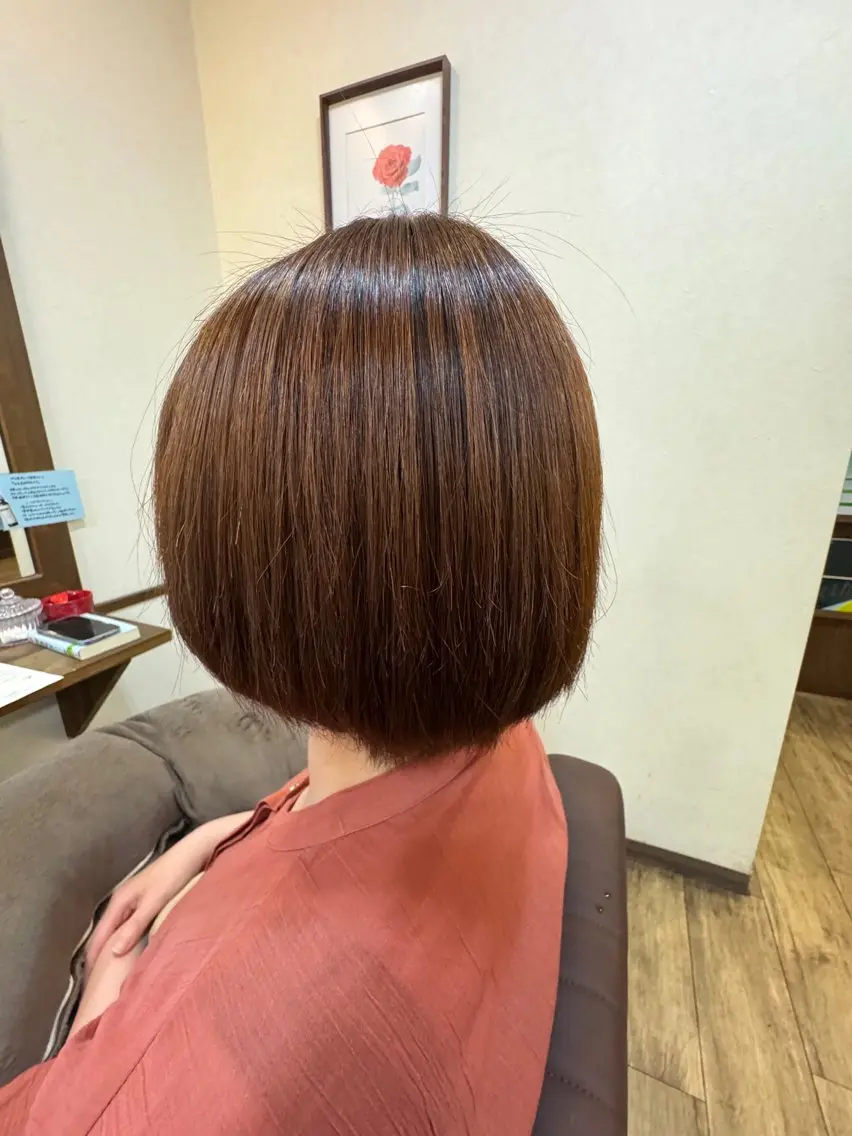 ショート ヘアカラー 縮毛矯正 トリートメント 【✨髪質改善✨】吉田 快のヘアスタイル