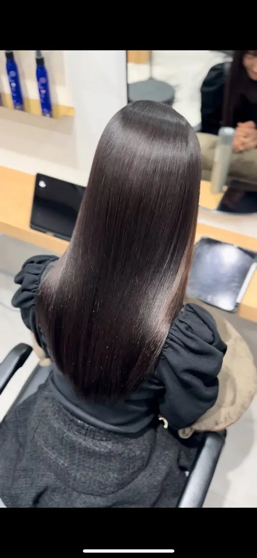 ミディアム 松川 尚維のヘアスタイル
