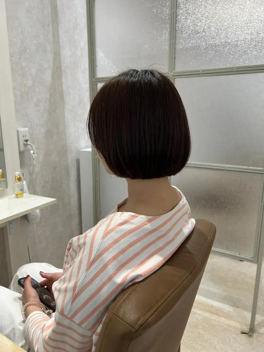 ショート カット トリートメント ヘアセット 💙まこと💙艶 カラー(Rico)のヘアスタイル