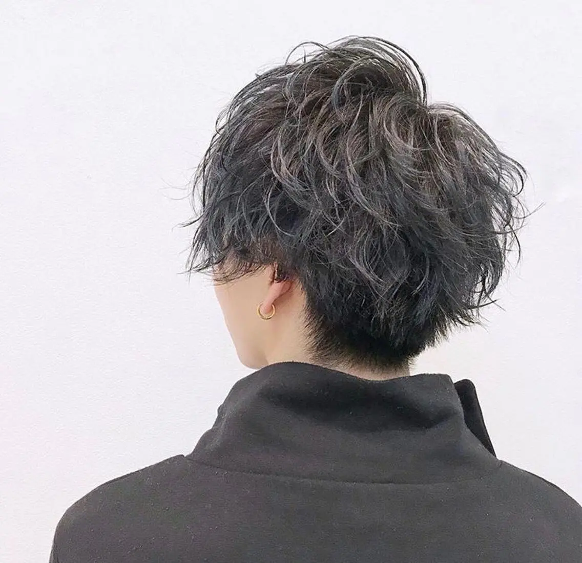 ショート アッシュ naomi (夜間営業受付中★)のヘアスタイル