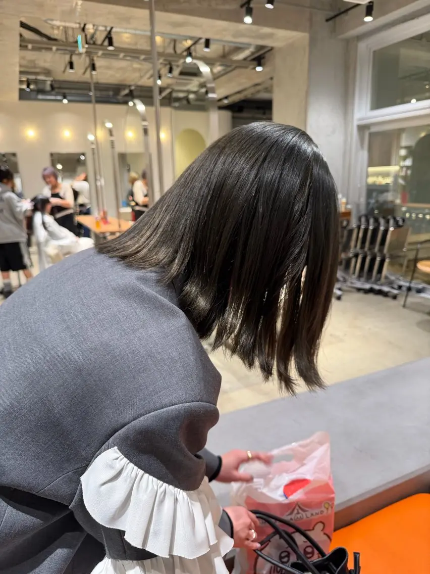 ミディアム ヘアカラー 。.:*☆ayame / カットモデル募集のヘアスタイル