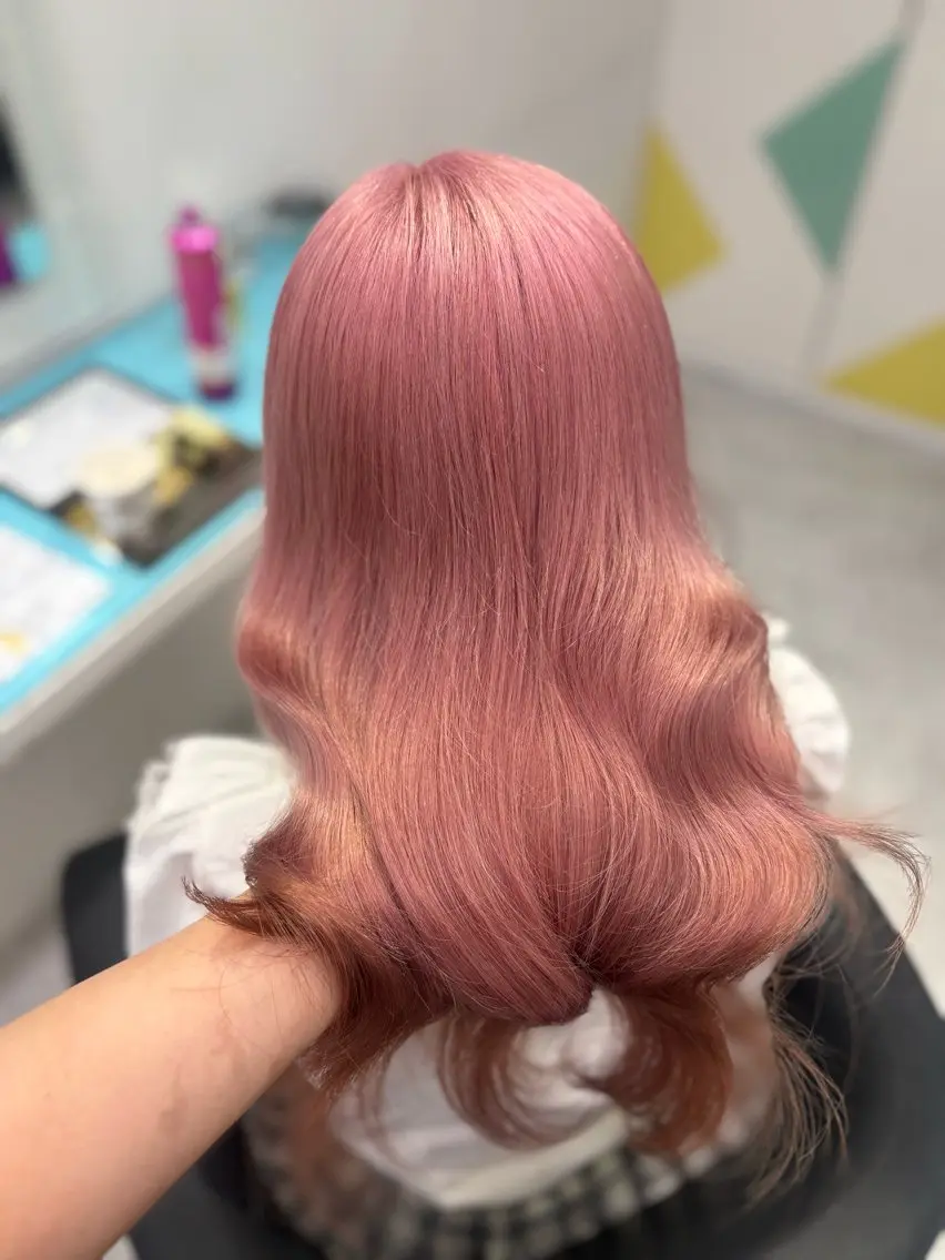 カラー ヘアカラー トリートメント akari🎀🤍 ガーリーstyleのヘアスタイル