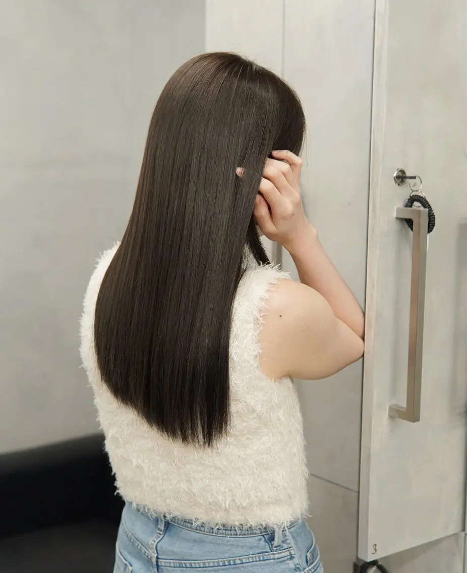 ロング 無料カットモデル✂️ 髪質改善／角田 龍汰のヘアスタイル