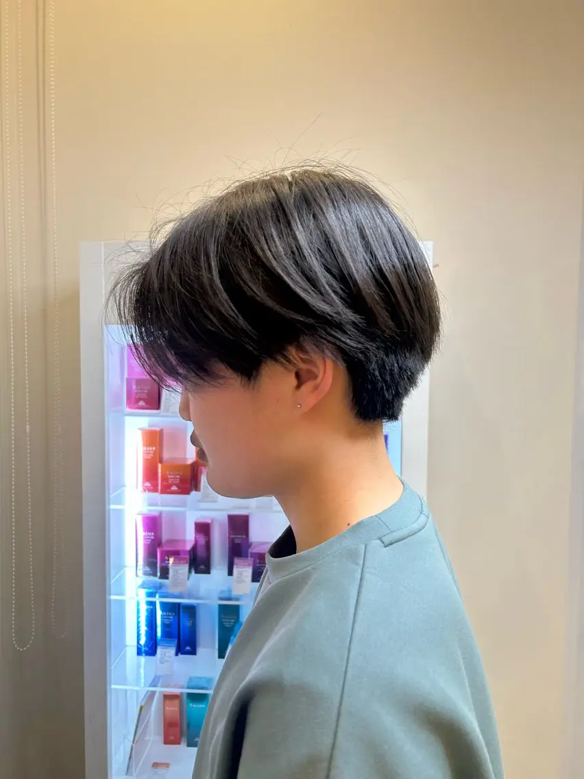 メンズカット+眉毛カットの写真
