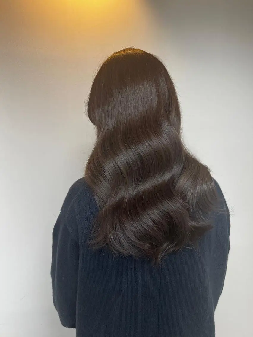 人気No.2🌟🍒カット+透明感カラー+さらっさらAujuaトリートメント+ダメージレスケア🍒の写真