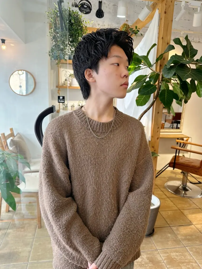 学生限定★【メンズカット＆眉毛カット】学割U24の写真