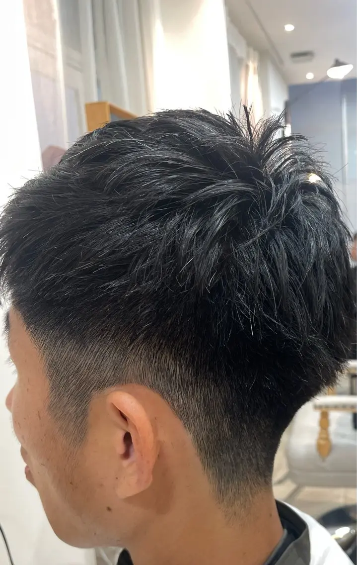 メンズ カット 上村 直輝のヘアスタイル