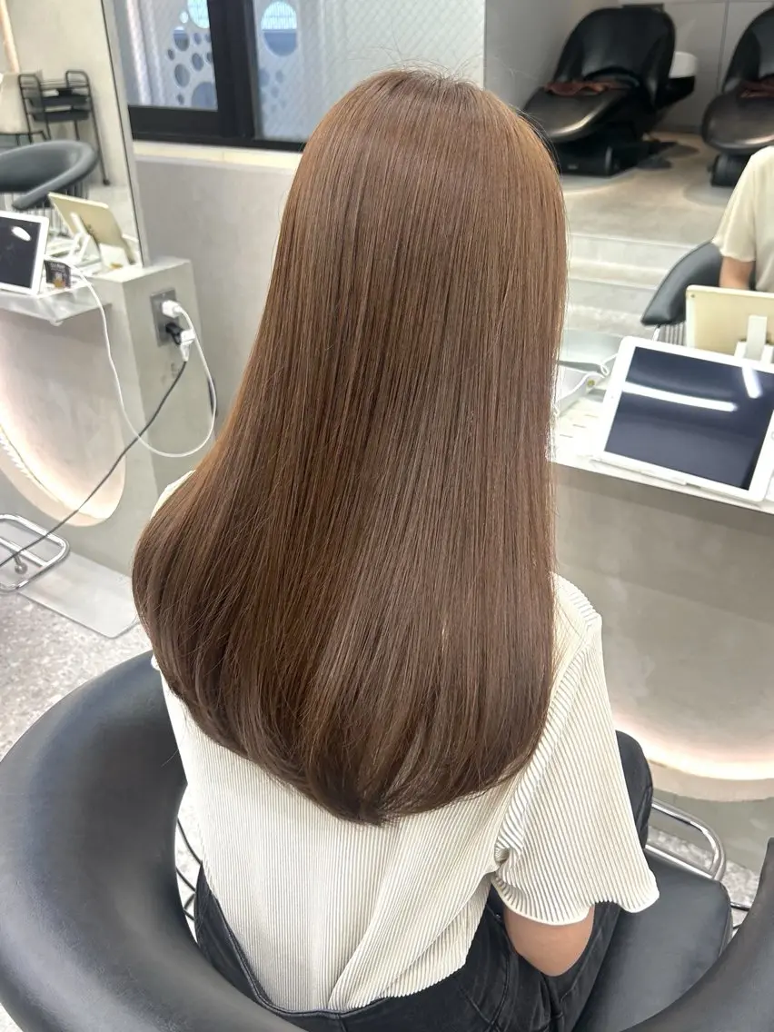 ロング カラー カット ヘアカラー トリートメント 🌈Hiroki🌈 福岡の愛され美容師のヘアスタイル