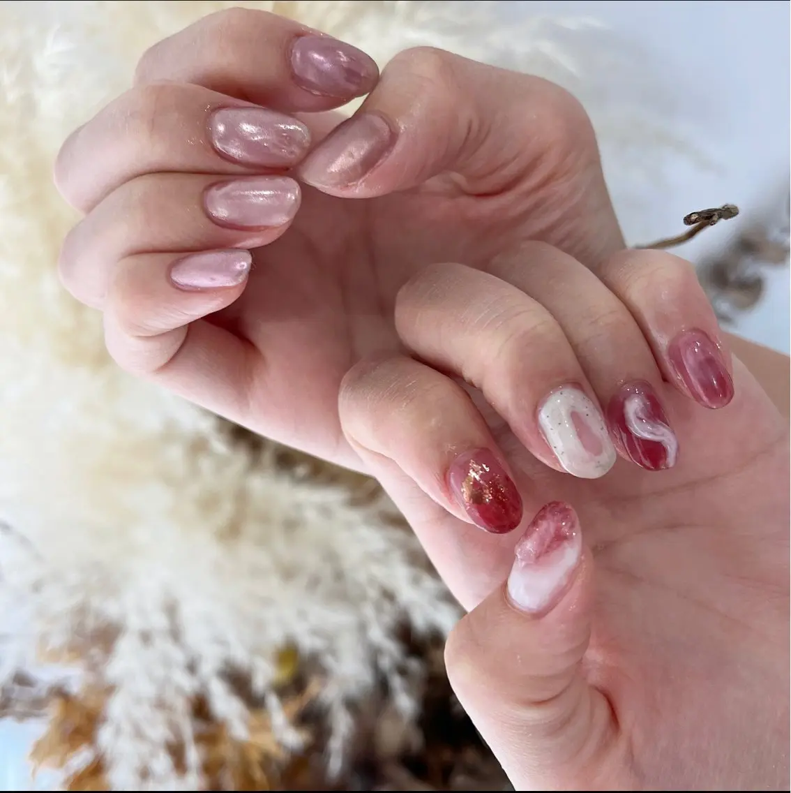 ネイル ニュアンスネイル #Amin nail salonのネイルデザイン