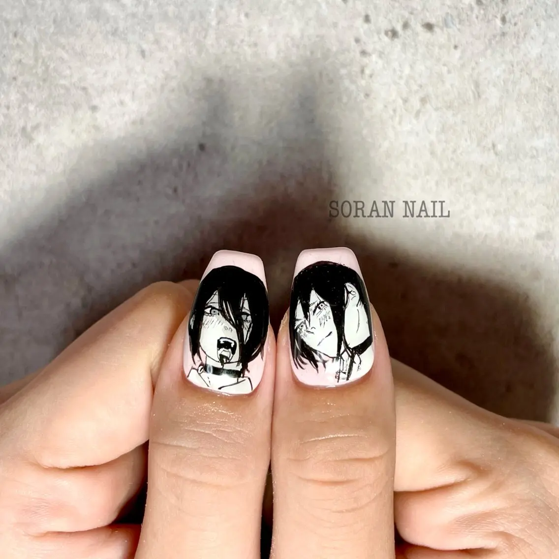 ハンドネイル フットネイル soran nailのネイルデザイン