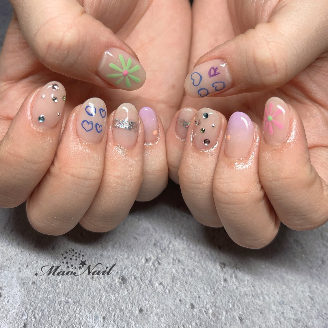 ネイル ハンドネイル mao nailのネイルデザイン