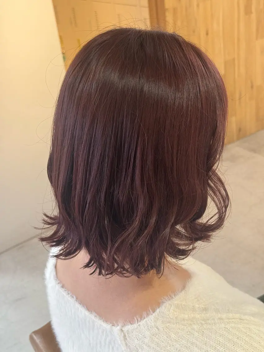 ミディアム 🌶F-CODE RINA🌶のヘアスタイル