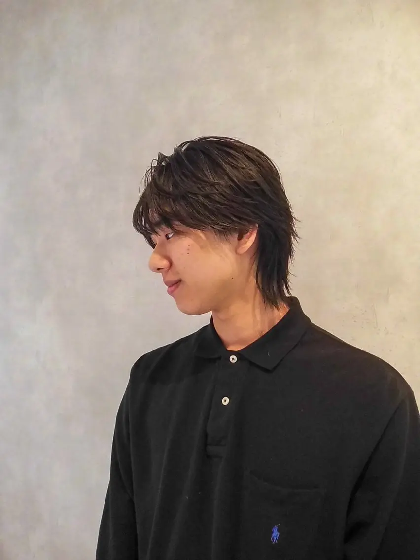 ミディアム パーマ メンズ パーマが得意な【最高 悠斗】のヘアスタイル