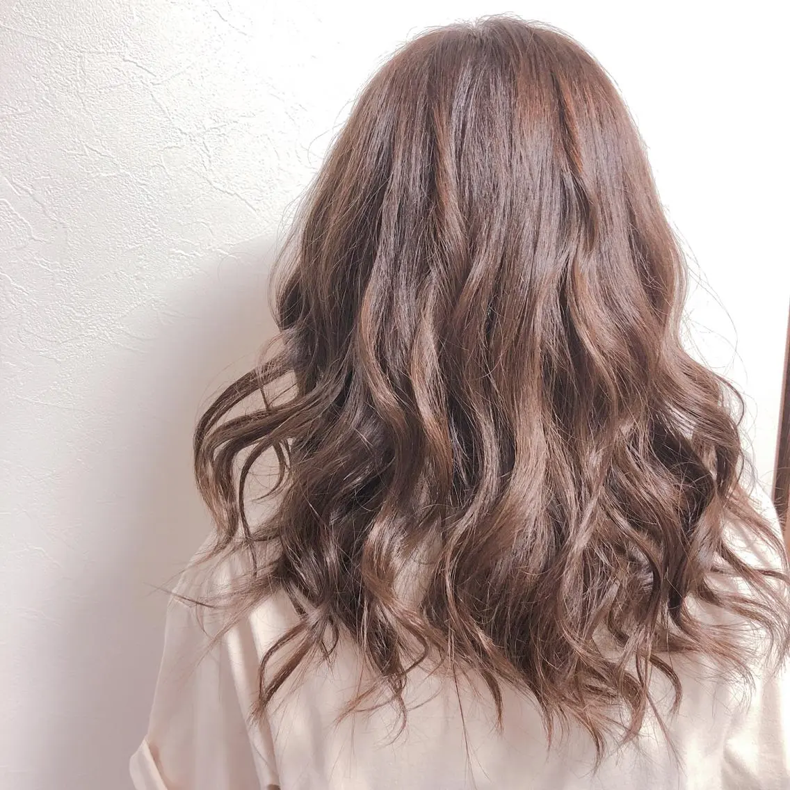 セミロング ヘアカラー 京都河原町/艶髪/ 西田晴香のヘアスタイル