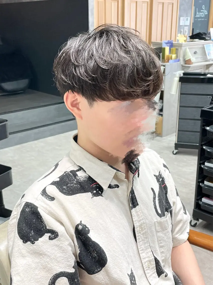 パーマ メンズ 伊関 優愛*.+゚のヘアスタイル