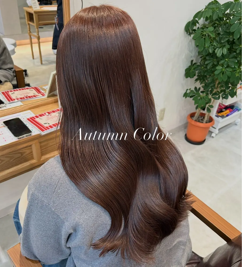 セミロング カット ヘアカラー トリートメント ciel 💖Maruyamaのヘアスタイル