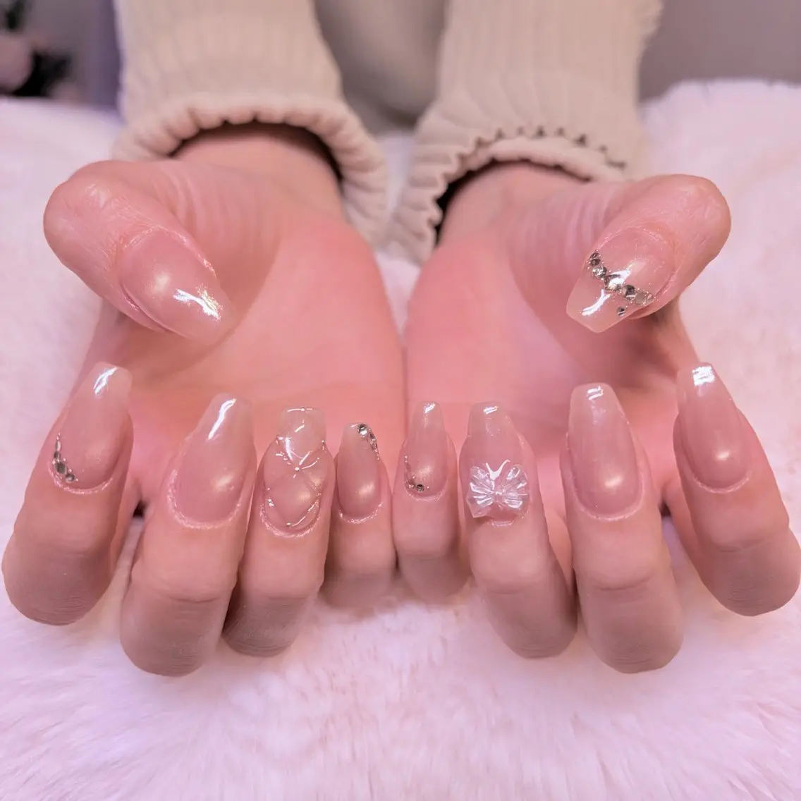 ネイル ハンドネイル nail salon e'mu💐のネイルデザイン
