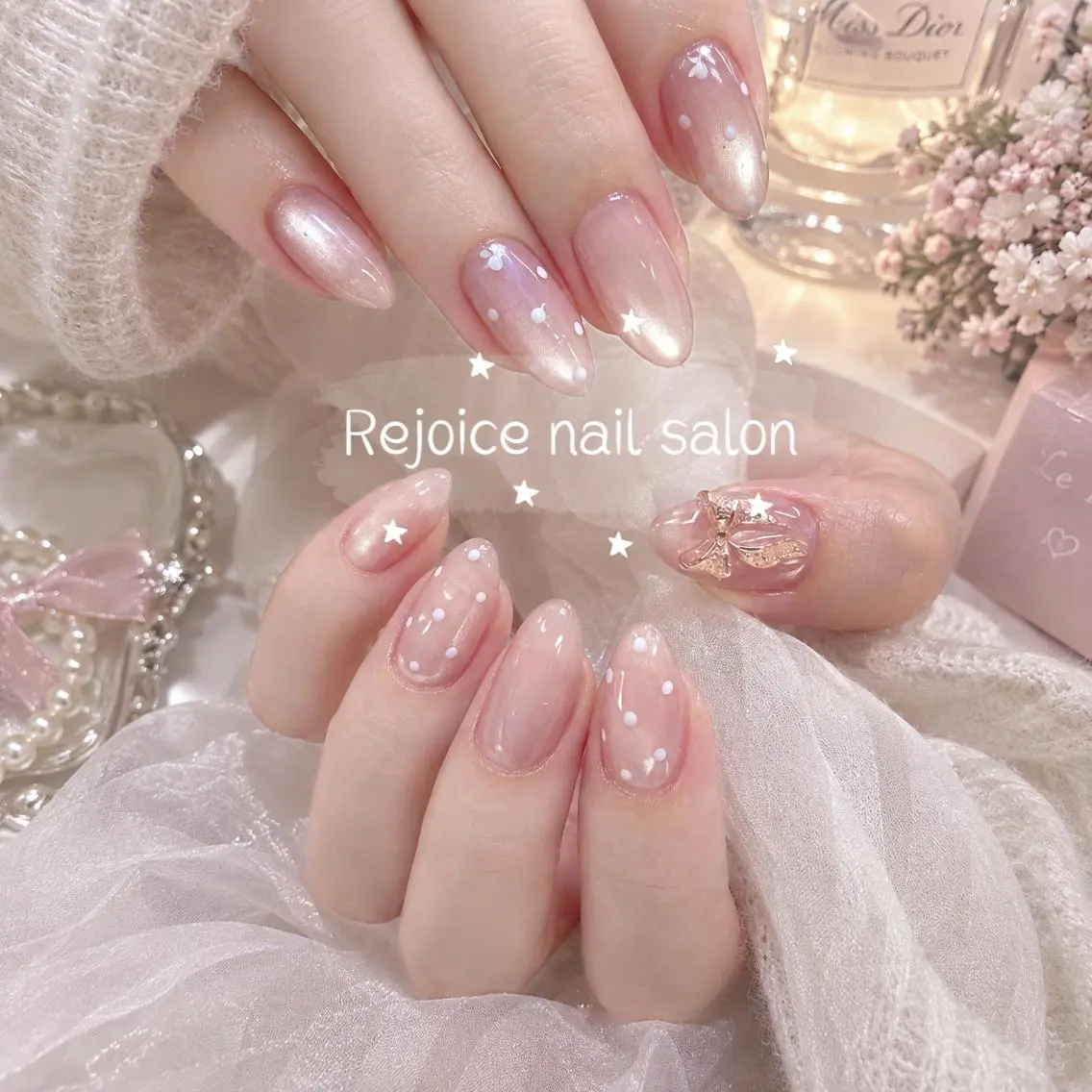 【Hand】🍀ドットデザイン🍀の写真