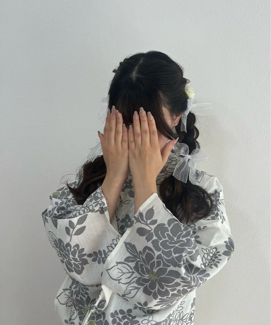 ロング ヘアアレンジ 大羅 海比のヘアスタイル