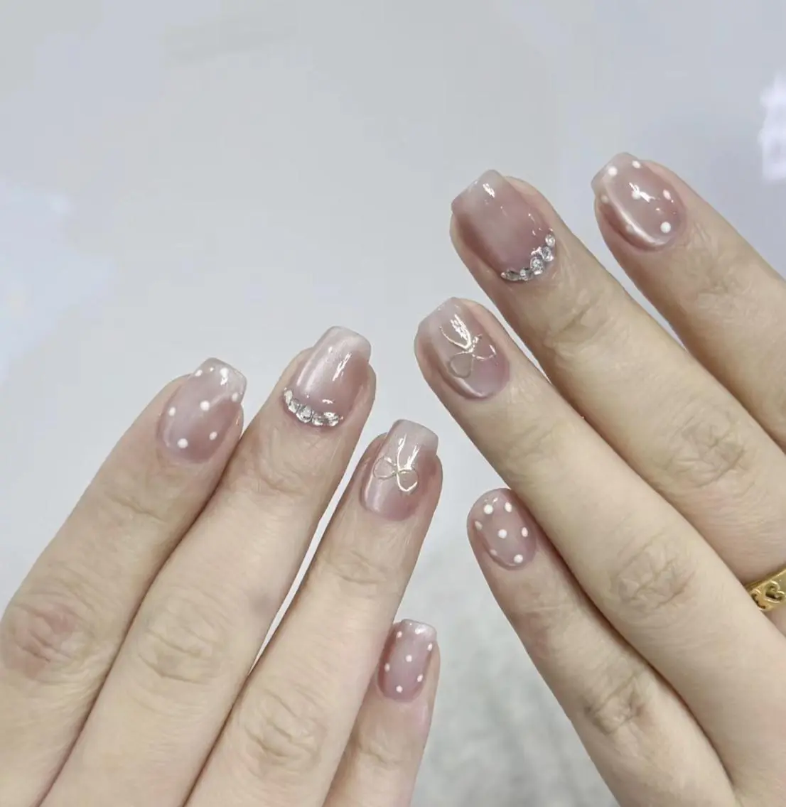 ネイル ハンドネイル ハンドケア 🍑 momo_nailのネイルデザイン