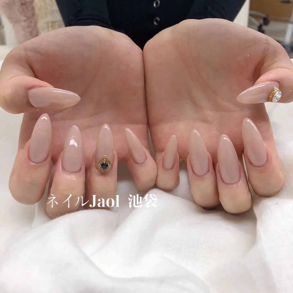 ロング ハンドネイル ネイルJaol 池袋のネイルデザイン
