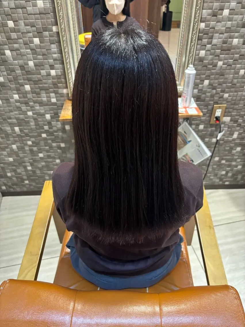 カラー カット ヘアカラー トリートメント 🎀ゆら🎀 ヘアアレンジ・カラーのヘアスタイル