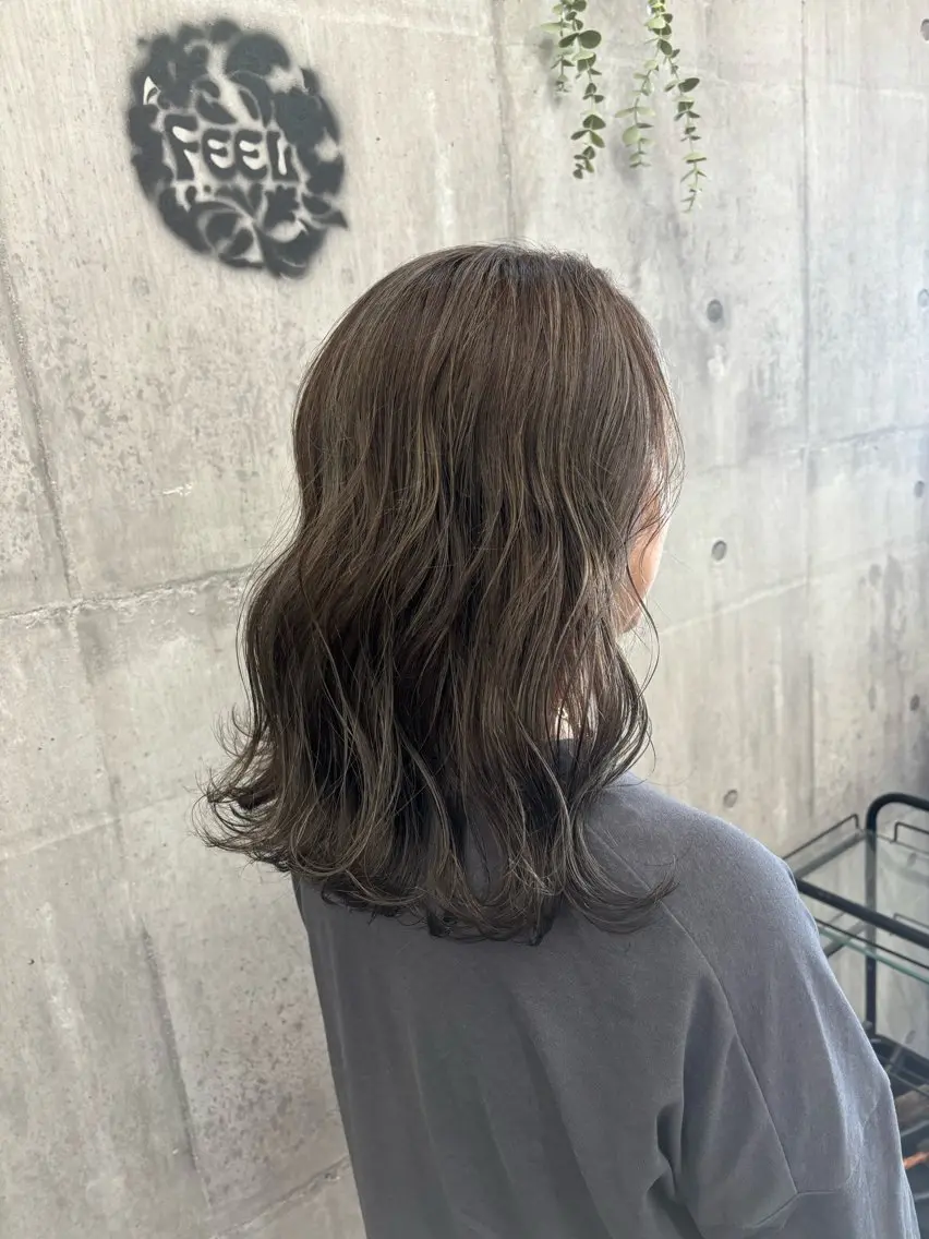 【🌟10時限定🌟】似合わせカット➕ケアカラー➕髪質改善トリートメント(おしゃれ染めor白髪染め)の写真