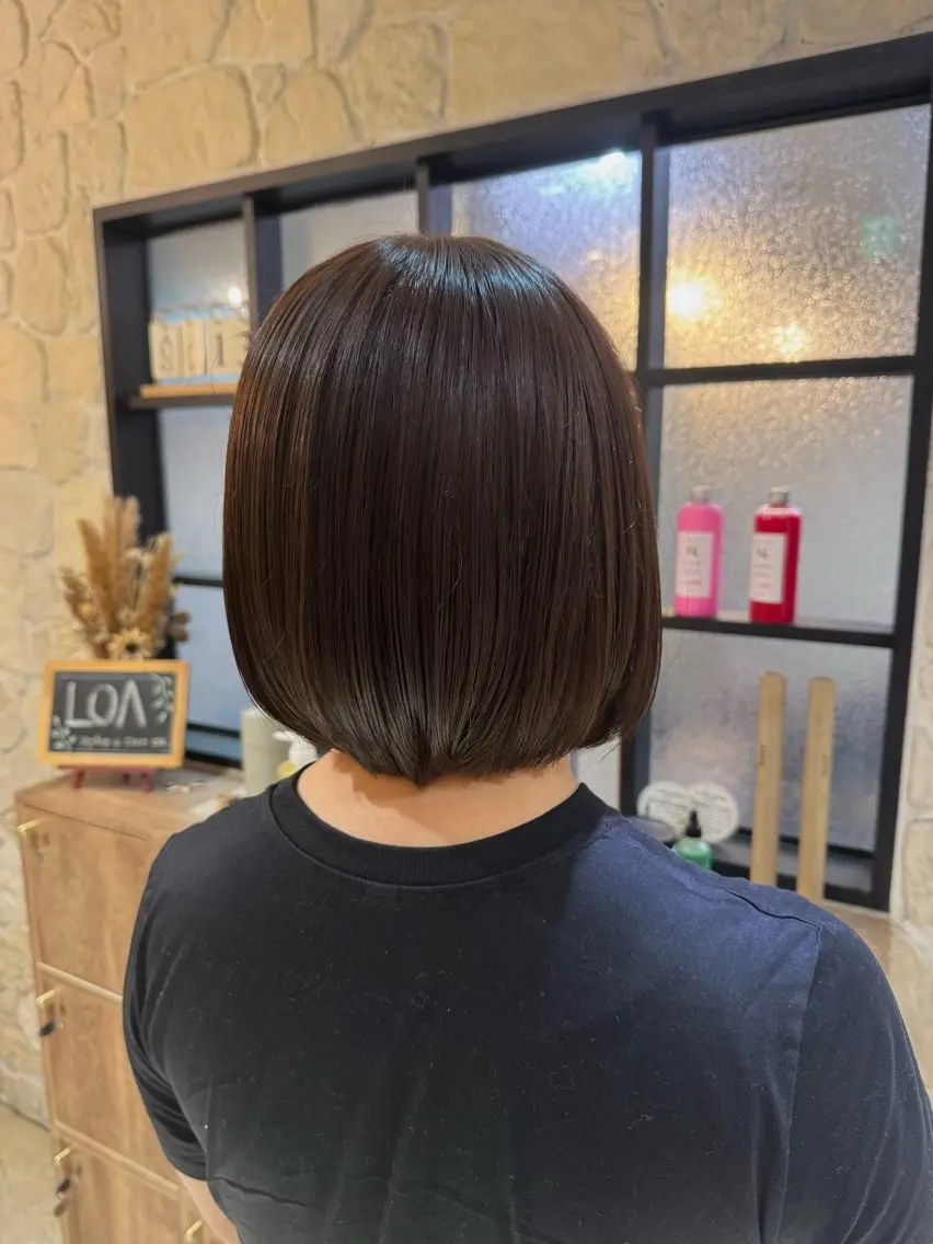 カラー 暖色カラー❤️ 艶/透明感🩶meiのヘアスタイル