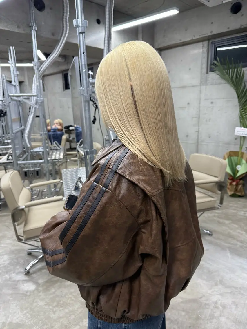 ミディアム 大野 翔輝のヘアスタイル