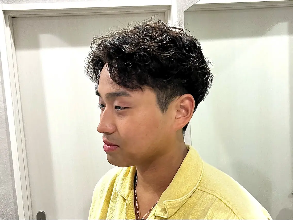 ショート ショートヘア カット パーマ 蜂谷香恋/メンズ カット/パーマのヘアスタイル